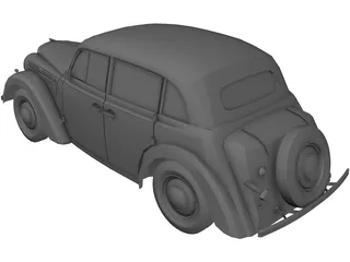 AZLK/Moskvitsch 400 3D Model preview