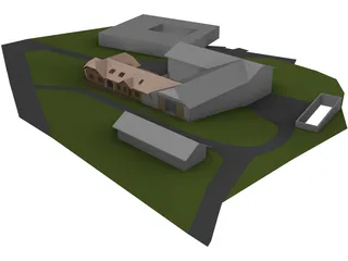 Farmers House 3D Model preview