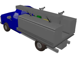 Truck 3D Model preview