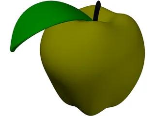 Apple 3D Model preview