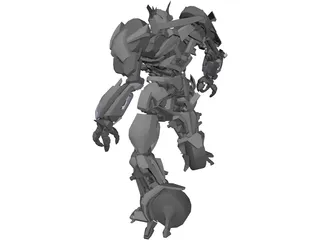 Transformers Movie Jazz 3D Model preview