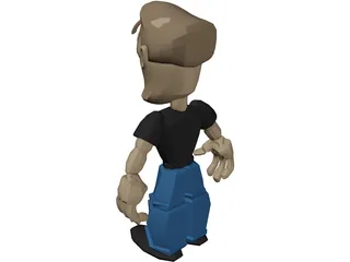 Retroboy 3D Model preview