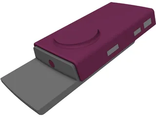 Mobile Nokia N95 3D Model preview