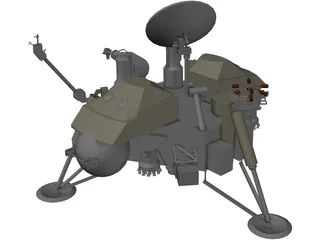Mars Viking Probe Exploration 3D Model preview