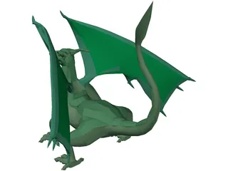 Dragon 3D Model preview