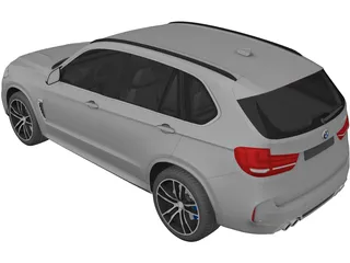BMW X5M [F15] (2016) 3D Model preview