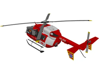 Eurocopter EC145 3D Model preview