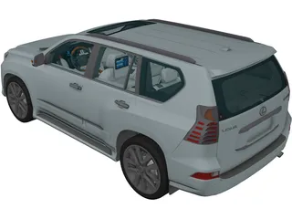 Lexus GX460 (2014) 3D Model preview