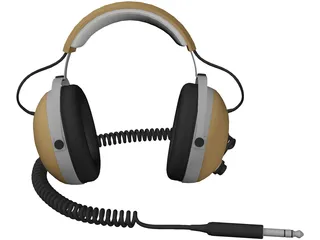Koss Pro 4AA 3D Model preview