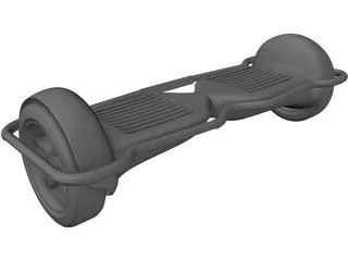Hover Board 3D Model preview