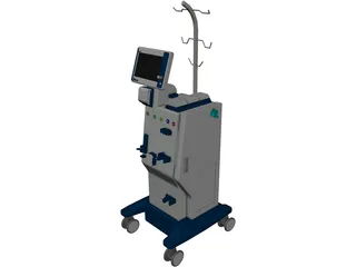 Blood Fresh Equipment 3D Model preview