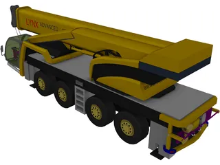 Lynx Crane 3D Model preview