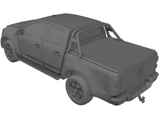 Chevrolet S-10 Pickup (2014) 3D Model preview