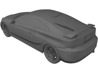 Toyota Celica GTS (2005) 3D Model preview