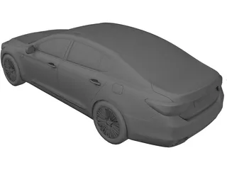 Kia Quoris 3D Model preview