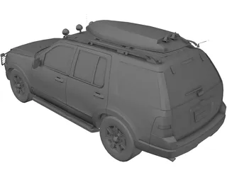 Ford Explorer (2010) 3D Model preview
