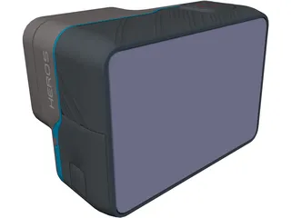 GoPro Hero 5 3D Model preview