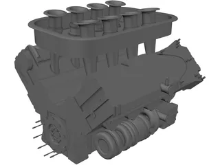 Mugen Eengine LMP1 Series 3D Model preview