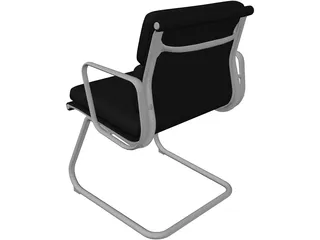 Business Class Chair 3D Model preview