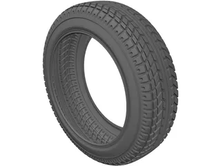 Tyre 3D Model preview