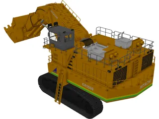 Hitachi EX5500 3D Model preview