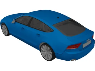 Audi S5 Sportback (2013) 3D Model preview