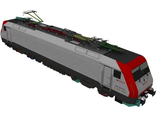 Train 3D Model preview