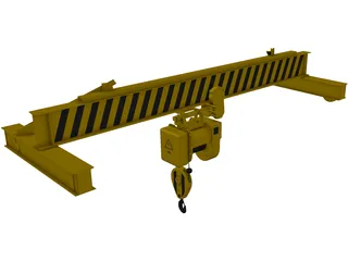 Crane 3D Model preview