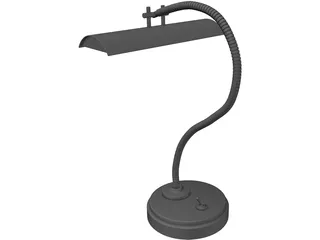 Desk Lamp 3D Model preview