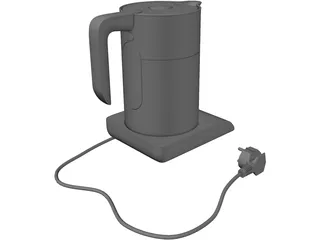 Bosch Electric Kettle 3D Model preview
