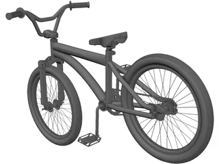 BMX GT 3D Model preview