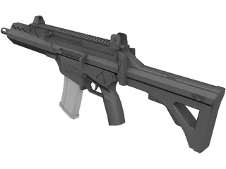 FX-05 Fusil Xiuhcoatl 3D Model preview