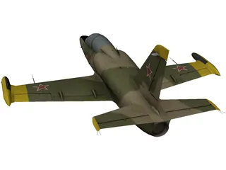Aero L-39 Albatros 3D Model preview