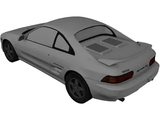 Toyota MR2 GT-S 3D Model preview