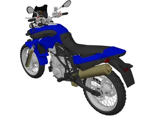 BMW F800 GS (2008) 3D Model preview