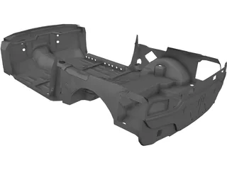 Underchassis 3D Model preview