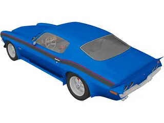Chevrolet Camaro Z28 (1976) 3D Model preview