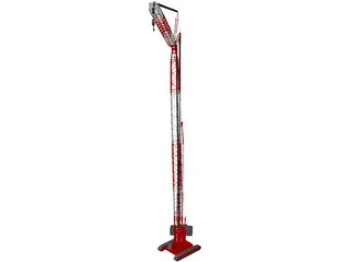 Special Crawler Crane 3D Model preview