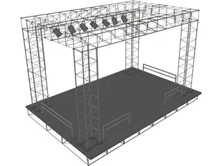Stage 3D Model preview