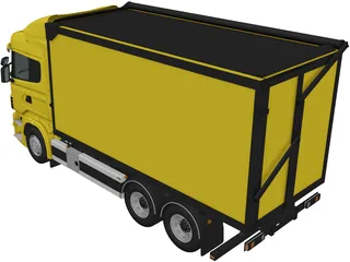 Scania R 730 (2010) 3D Model preview