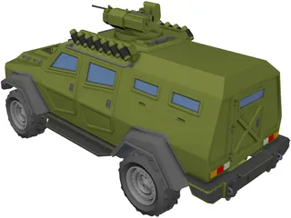 COBRA II - URAL 3D Model preview