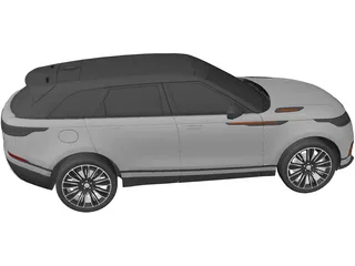 Range Rover Velar (2017) 3D Model preview