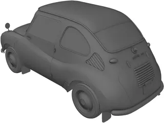 Subaru 360 (1958) 3D Model preview