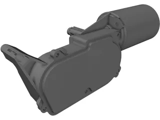Denso Windshield Wiper 3D Model preview