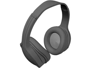 Headphones Panasonic RP WF810H 3D Model preview