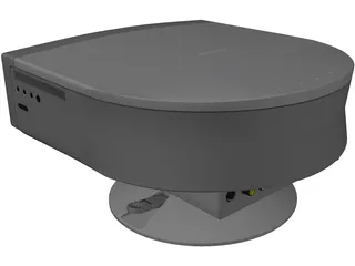 Video Projector 3D Model preview