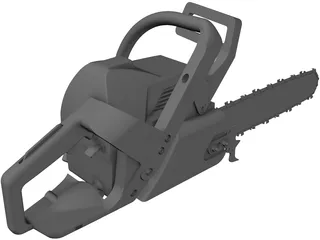 Chainsaw 3D Model preview