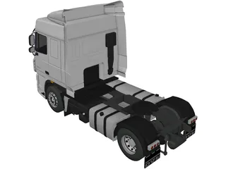 DAF XF 105 3D Model preview