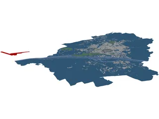 Vienna City 3D Model preview