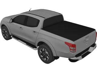 Mitsubishi L200 (2017) 3D Model preview